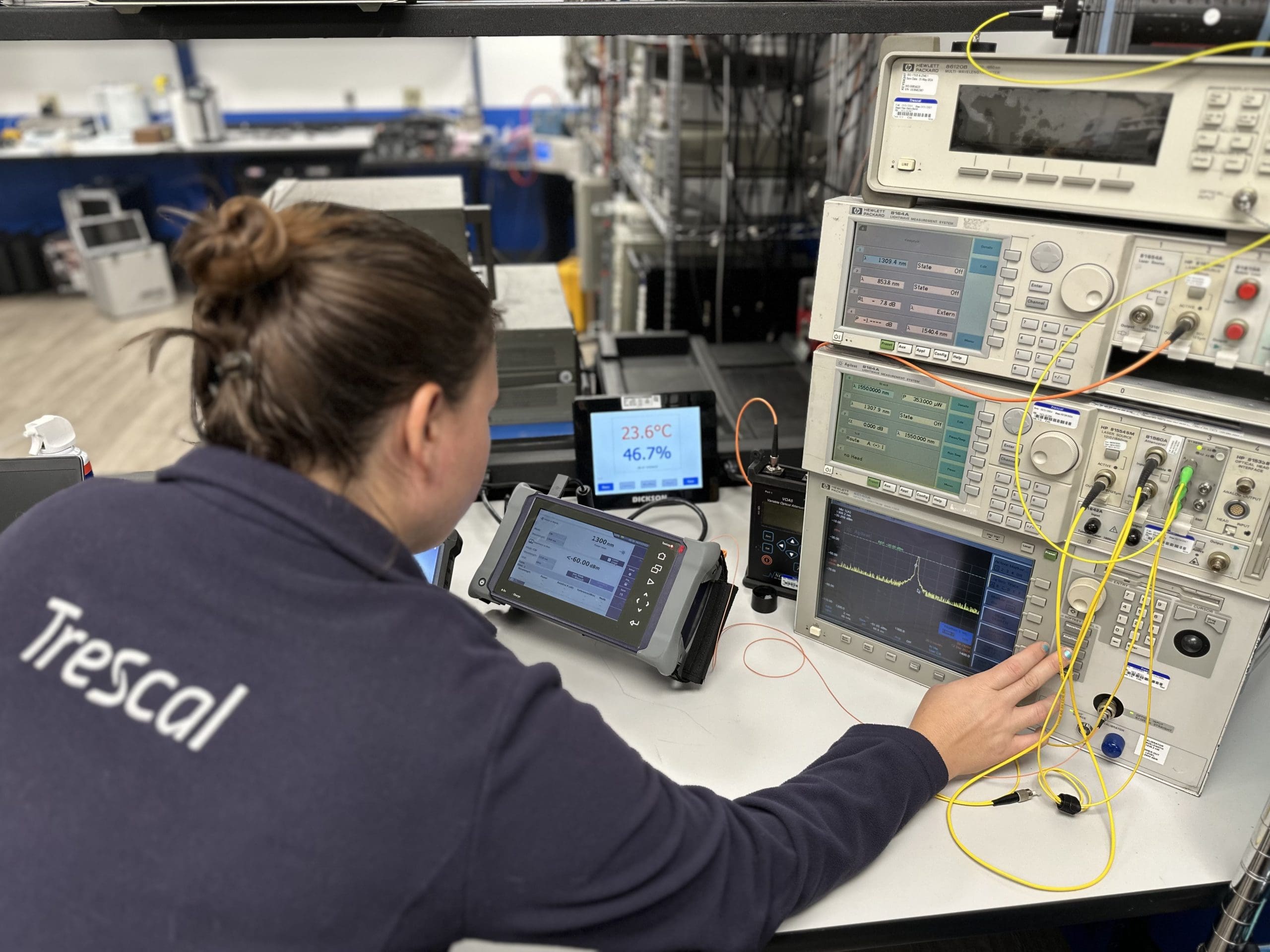 fiber optics calibration